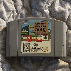 Nintendo Gray South Park Game Cartridge